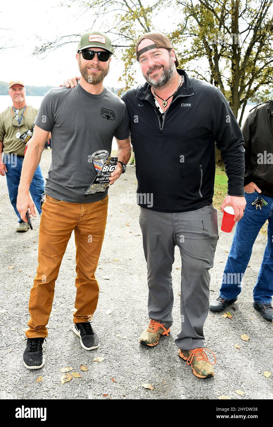 Dierks Bentley and Lee Brice The Legends "Cast for a Cure" Big Bass