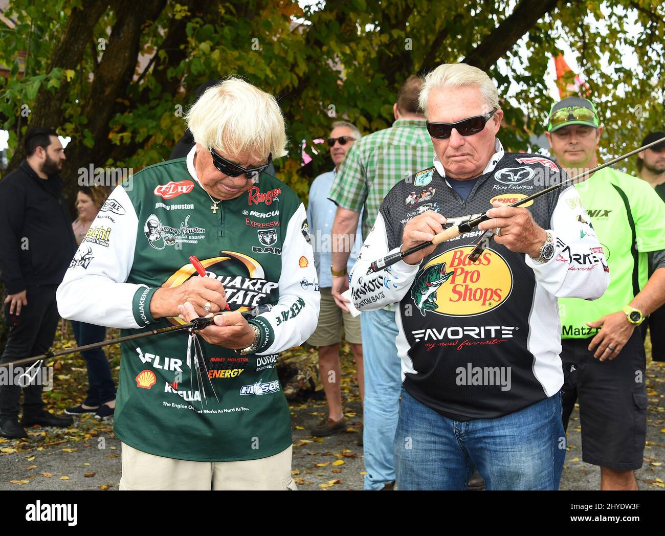 Jimmy Houston and Roland Martin The Legends "Cast for a Cure" Big Bass