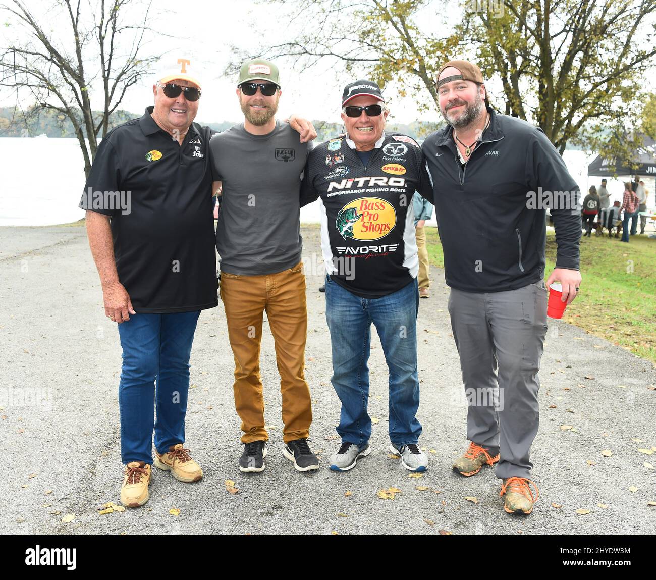 Bill Dance, Dierks Bentley, Roland Martin and Lee Brice The Legends