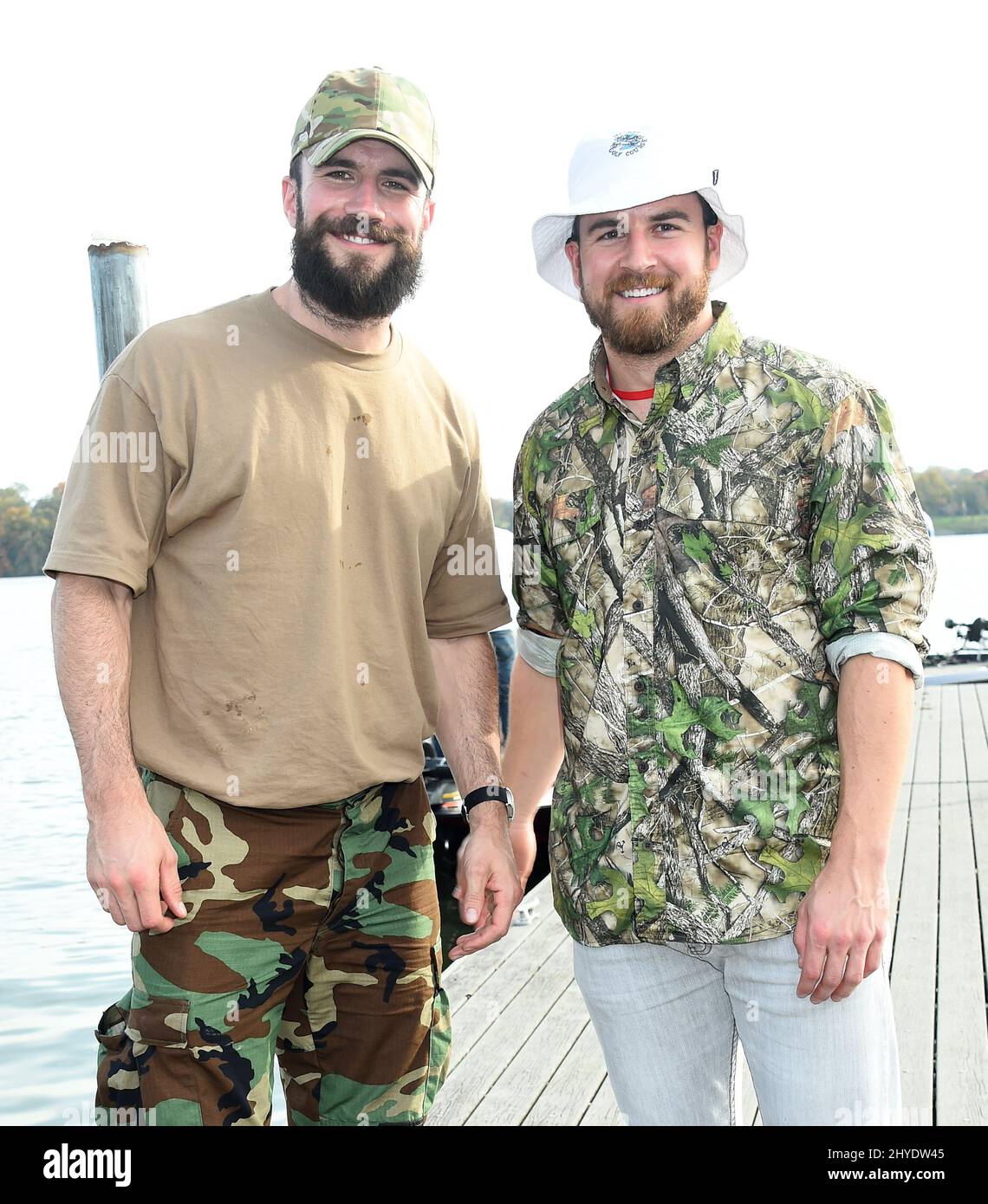 Sam Hunt and Van Hunt The Legends "Cast for a Cure" Big Bass Tournament