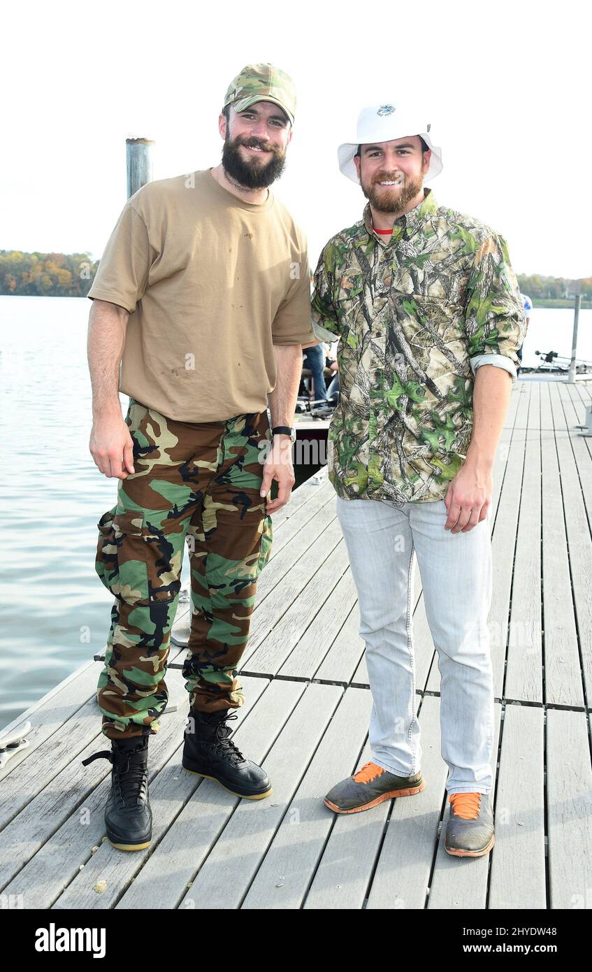 Sam Hunt and Van Hunt The Legends "Cast for a Cure" Big Bass Tournament