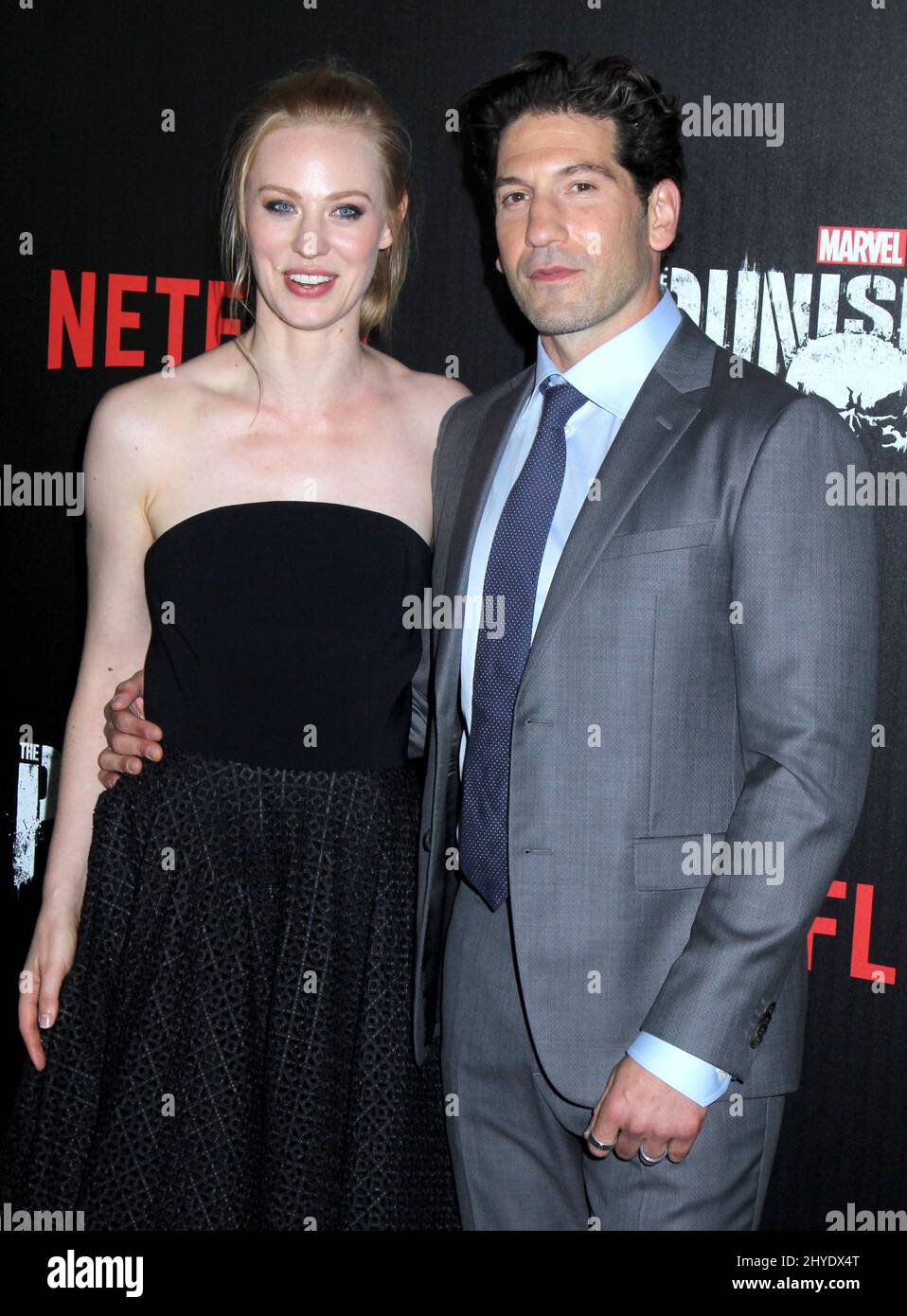 Deborah Ann Woll & Jon Bernthal attending the 