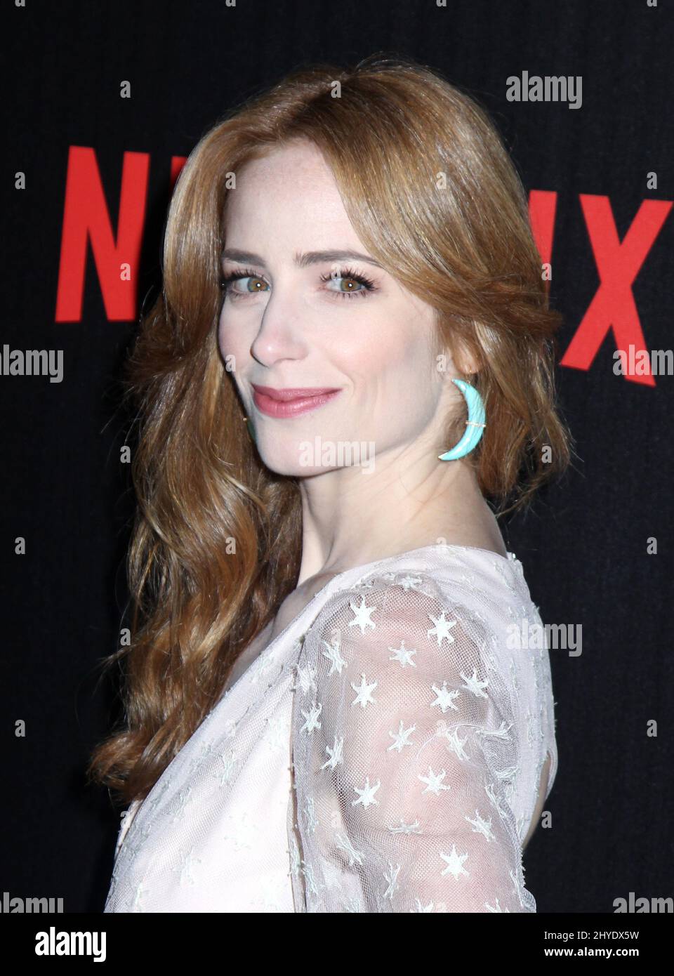 Jaime Ray Newman attending the "Marvel's The Punisher" New York
