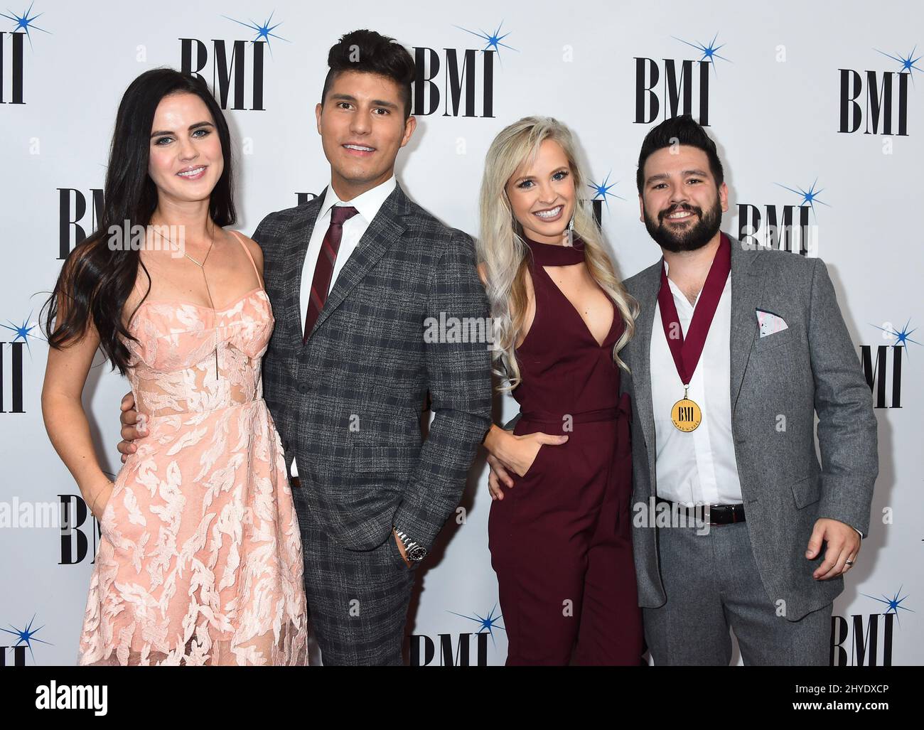 Abby Law, Dan Smyers, Hannah Billingsley and Shay Mooney at the 65th