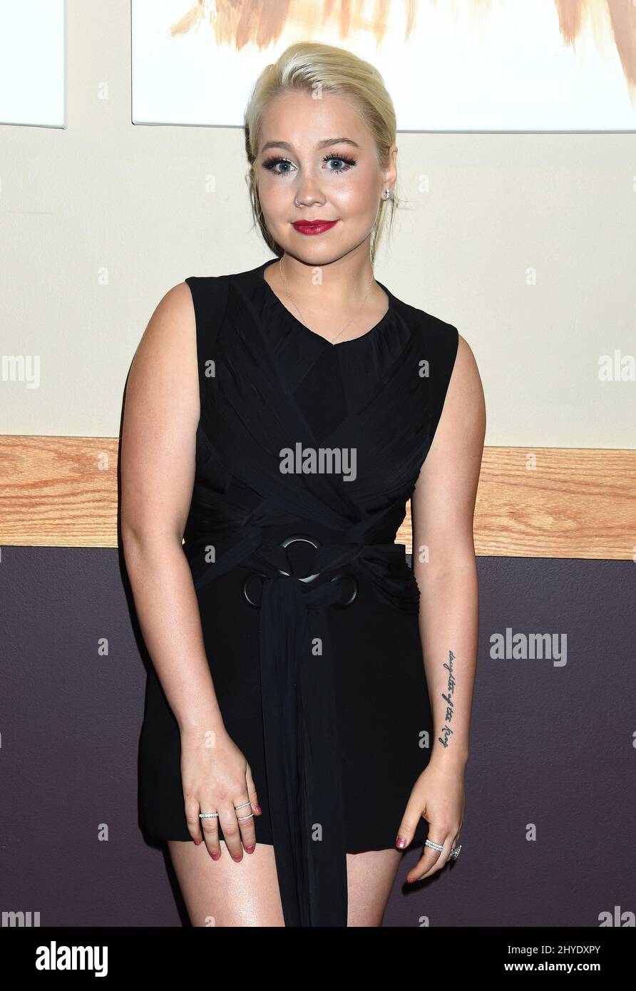 RaeLynn attending the 2017 CMT Next Women of Country Celebration held at City Winery Stock Photo