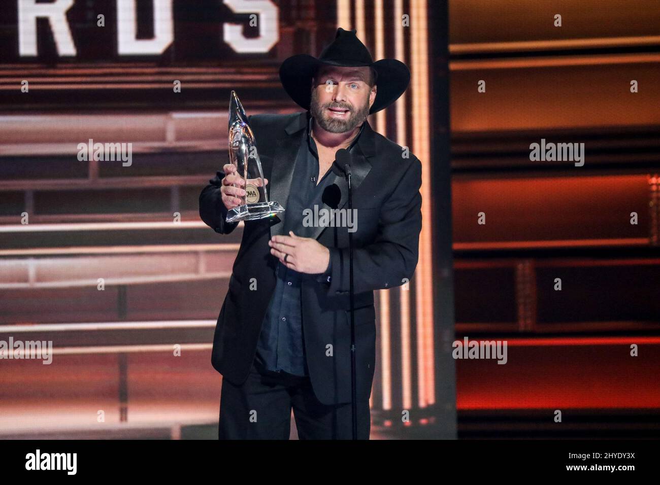 Garth Brooks attending the 51st Annual Country Music Association Awards