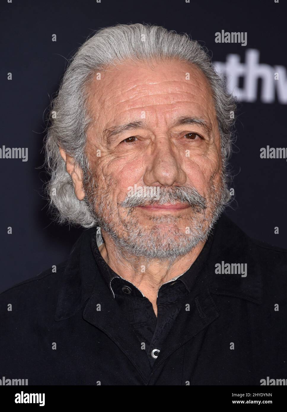 Edward James Olmos attending the premiere of Coco in West Hollywood, California Stock Photo