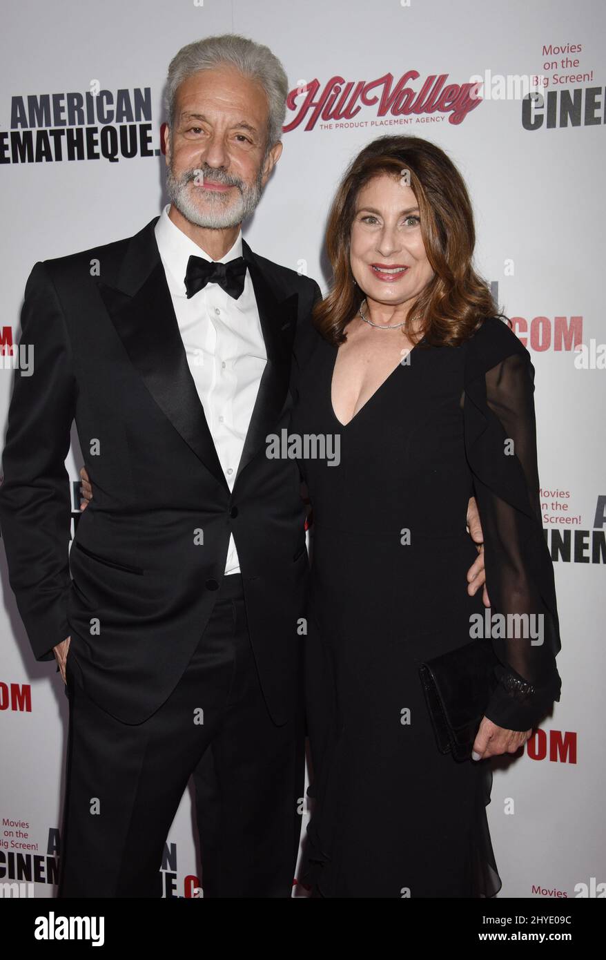 Rick Nicita and Paula Wagner attending American Cinematheque's 2017 Award to Amy Adams held at the Beverly Hilton Hotel in Los Angeles, USA Stock Photo