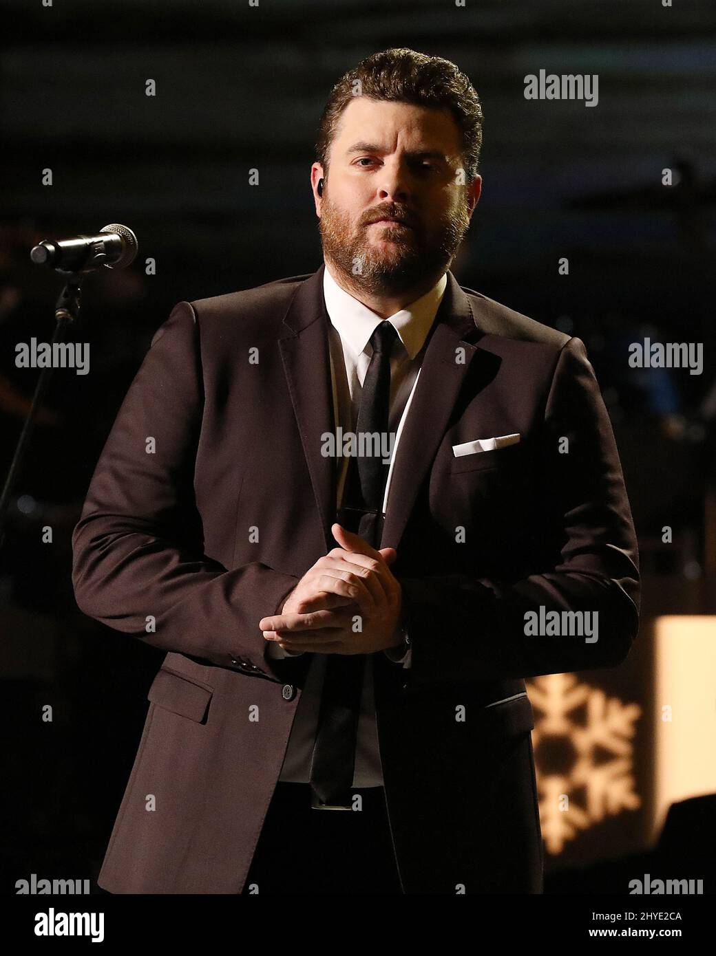 Chris Young at the 8th Annual CMA Country Christmas taping hosted by