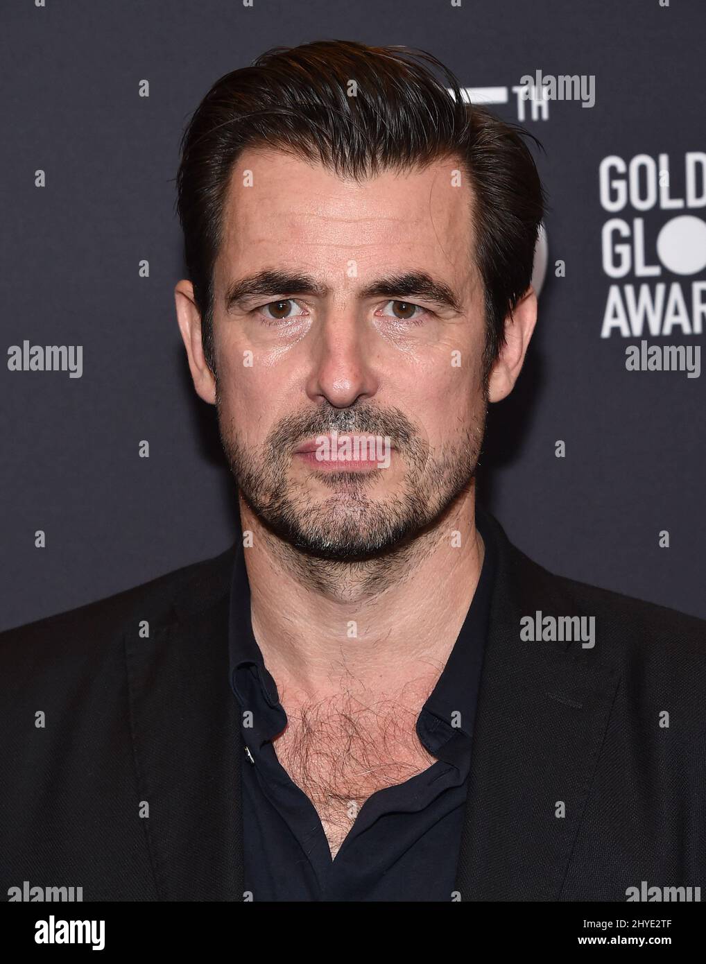 Claes Bang attending the Hollywood Foreign Press Association (HFPA) and