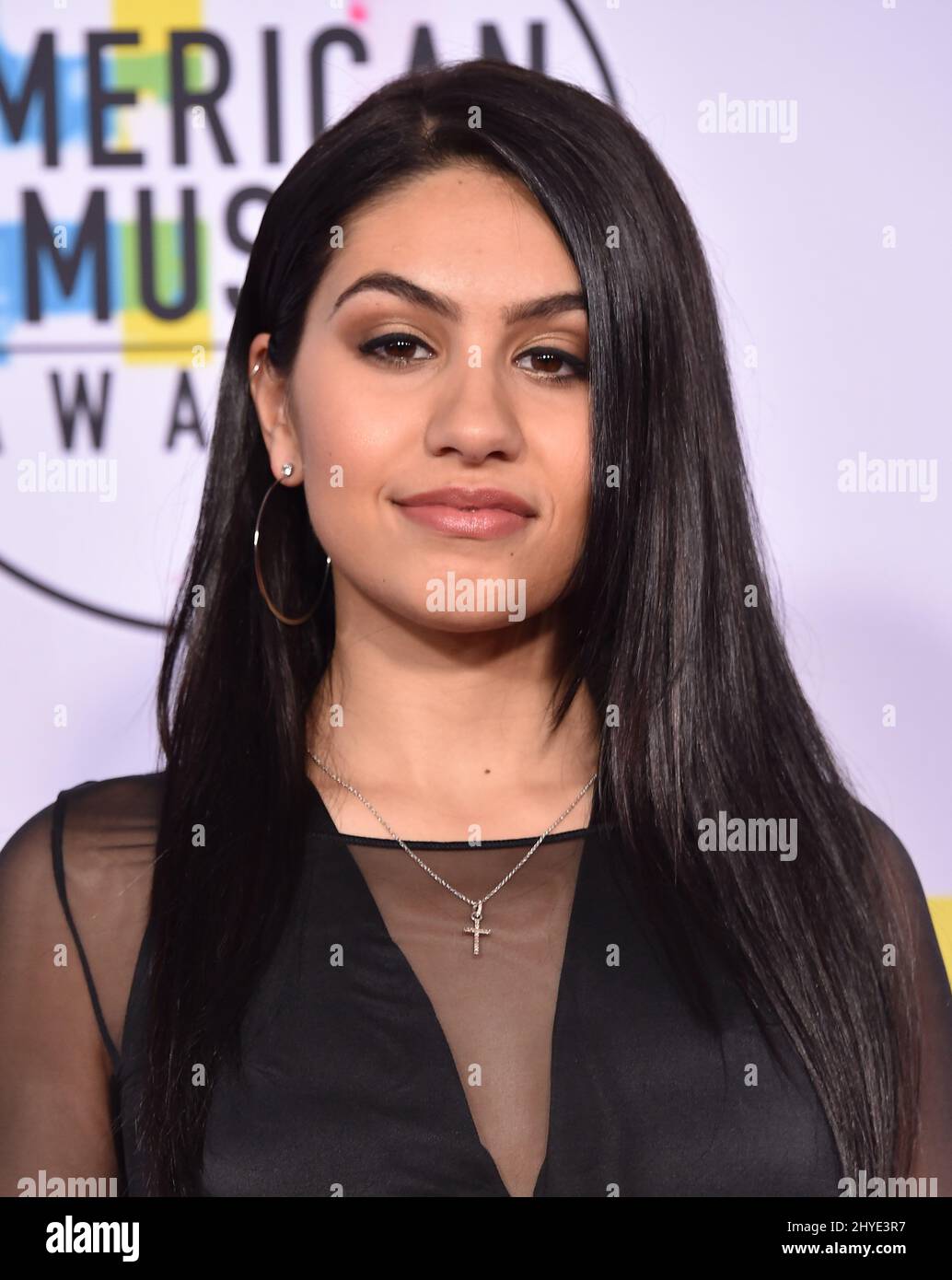 Alessia Cara at the 2017 American Music Awards held at the Microsoft