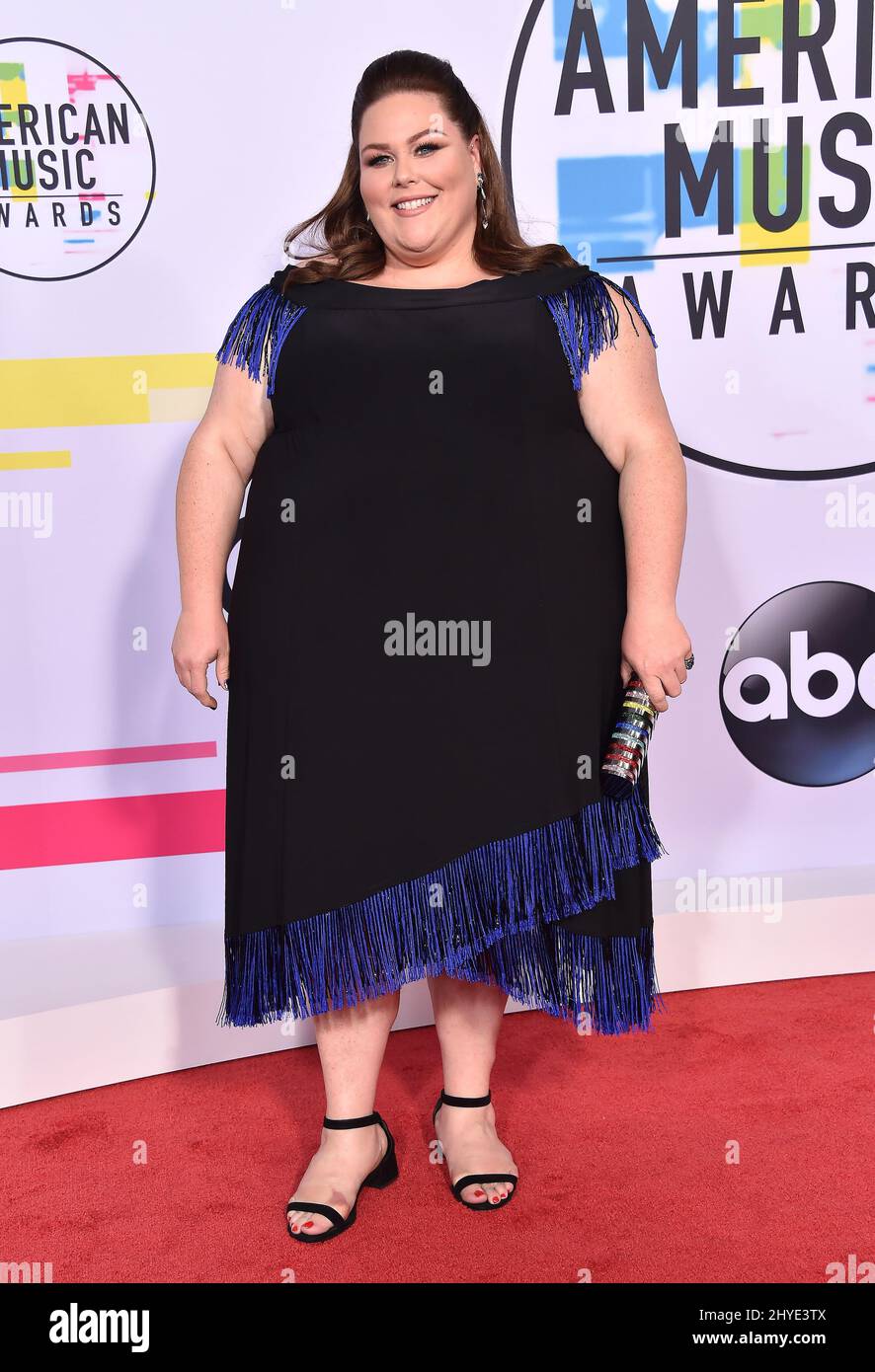 Chrissy Metz at the 2017 American Music Awards held at the Microsoft