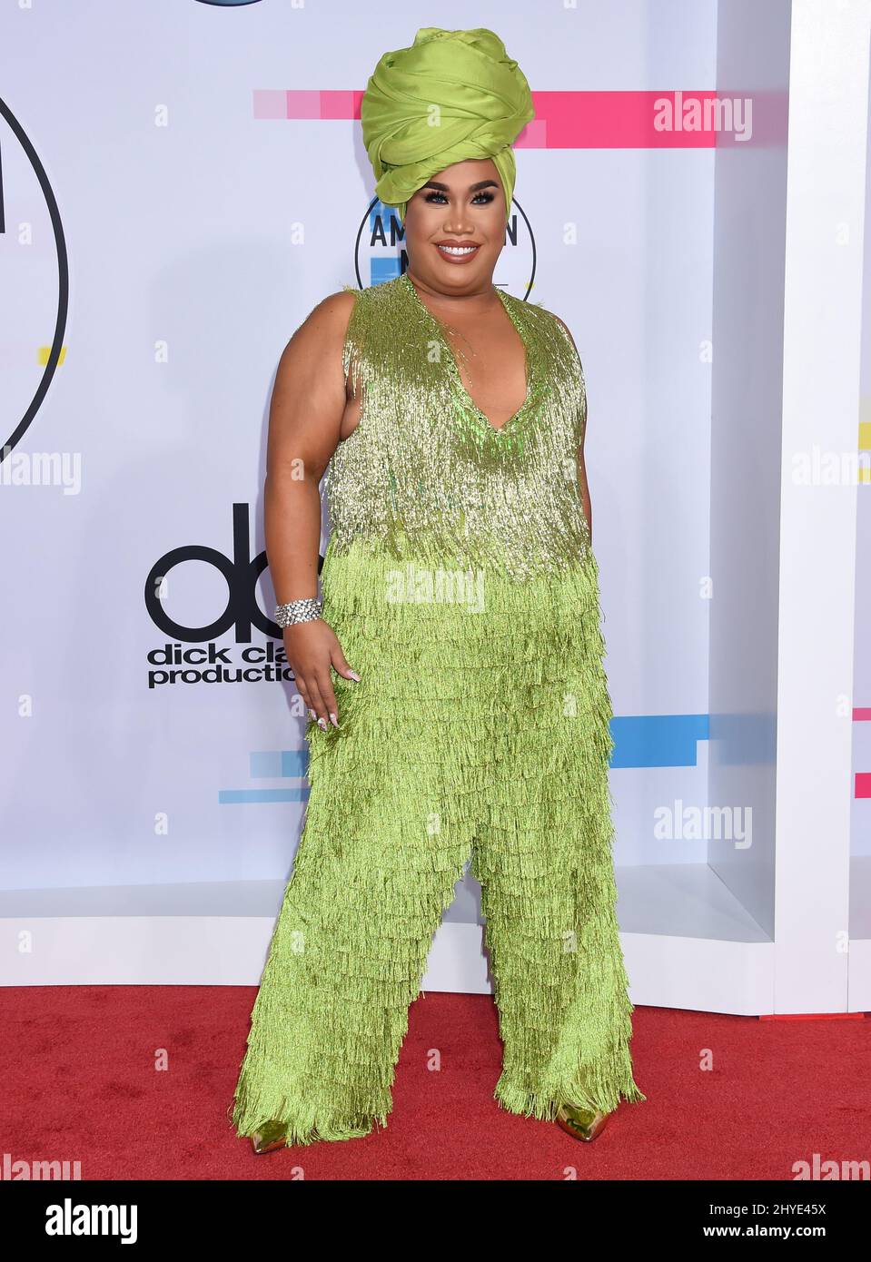 Patrick Starr at the 2017 American Music Awards held at the Microsoft