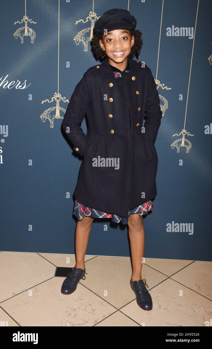 Eris Baker attending the Brooks Brothers and St. Jude Annual Holiday