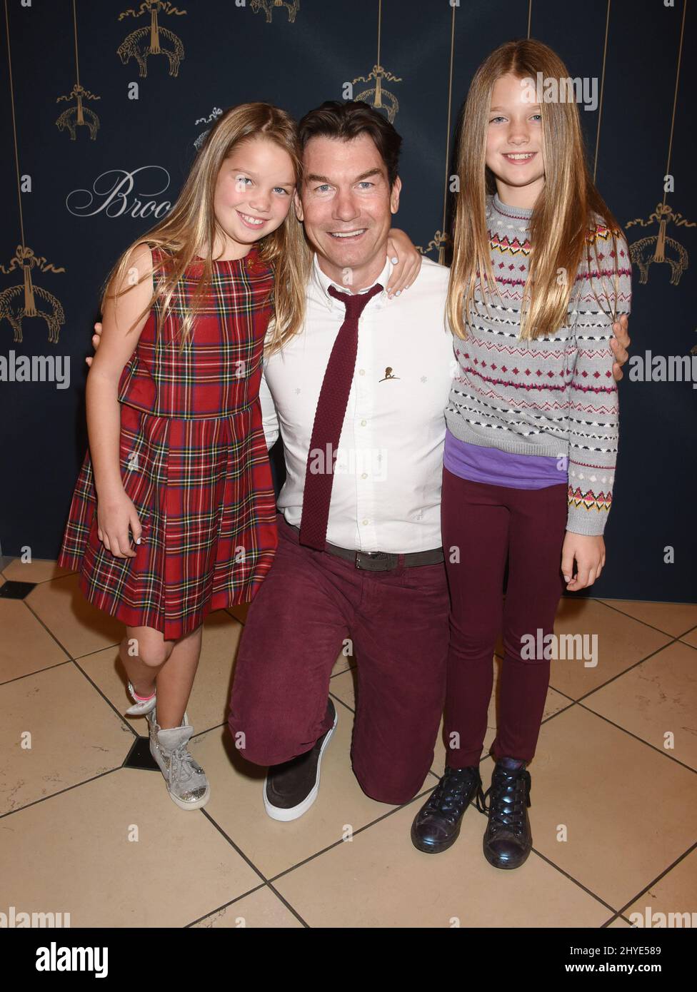 Jerry O'Connell, Dolly O'Connell and Charlie O'Connell attending the