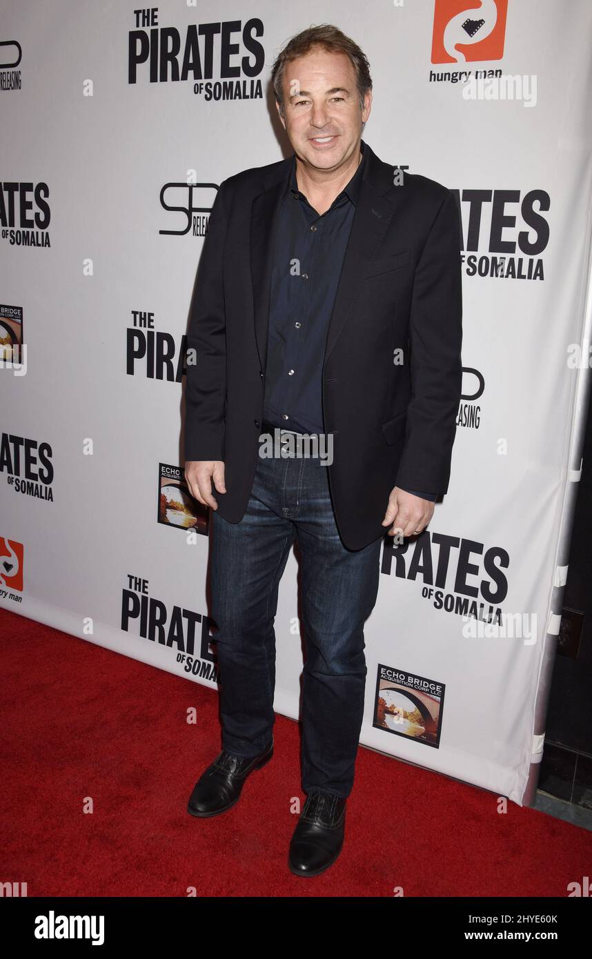 Joe Arancio arriving for the Premiere Of Front Row Filmed Entertainment's 'The Pirates Of Somalia' held at TCL Chinese 6 Theatres on December 06, 2017 in Hollywood Stock Photo