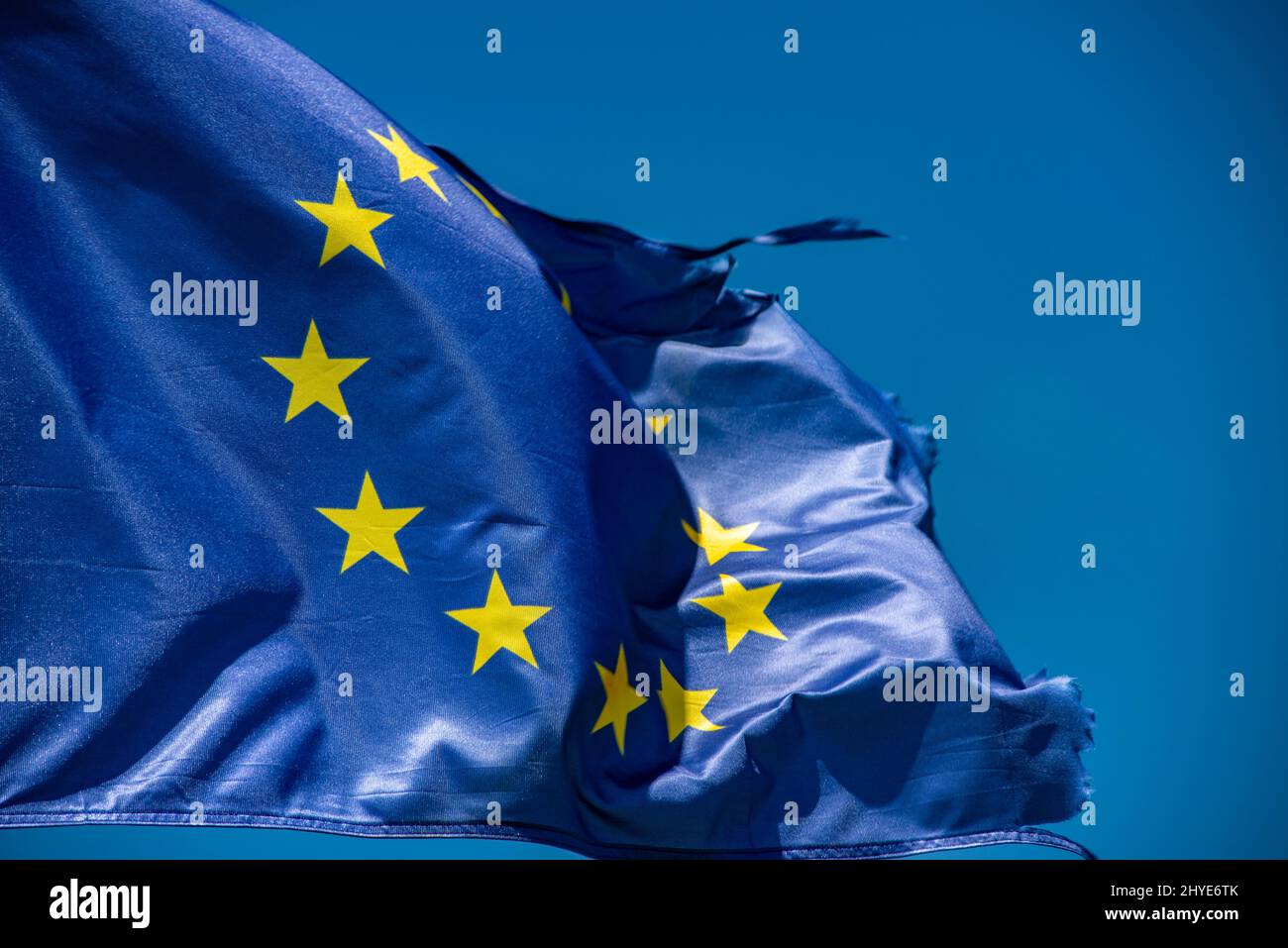 eu flag Stock Photo