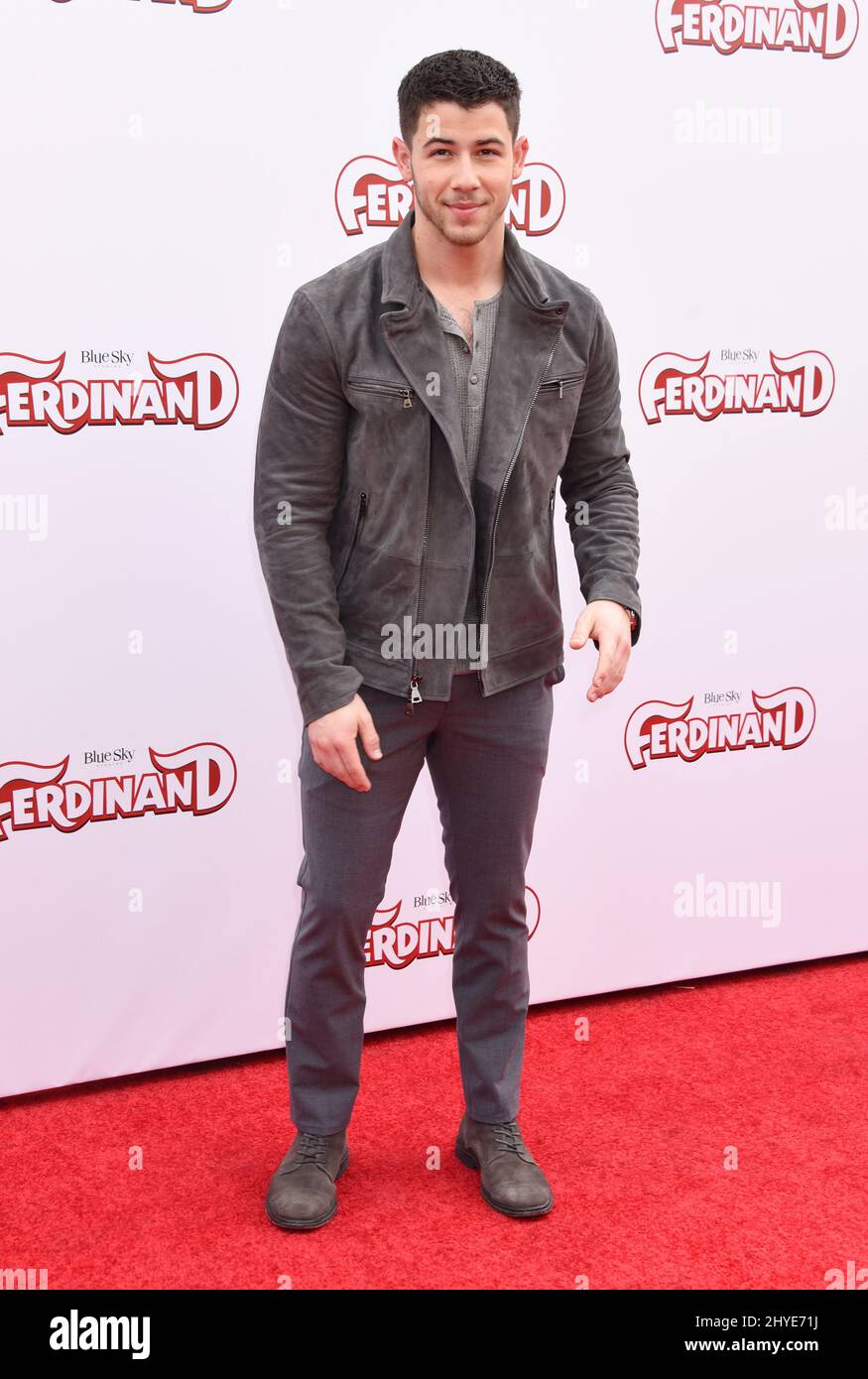 Nick Jonas at "Ferdinand" Special Screening held at the Zanuck Theatre ...