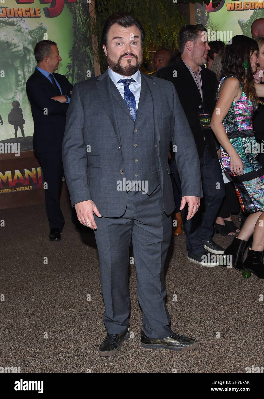 Jack Black attending the Jumanji: Welcome to the Jungle Premiere