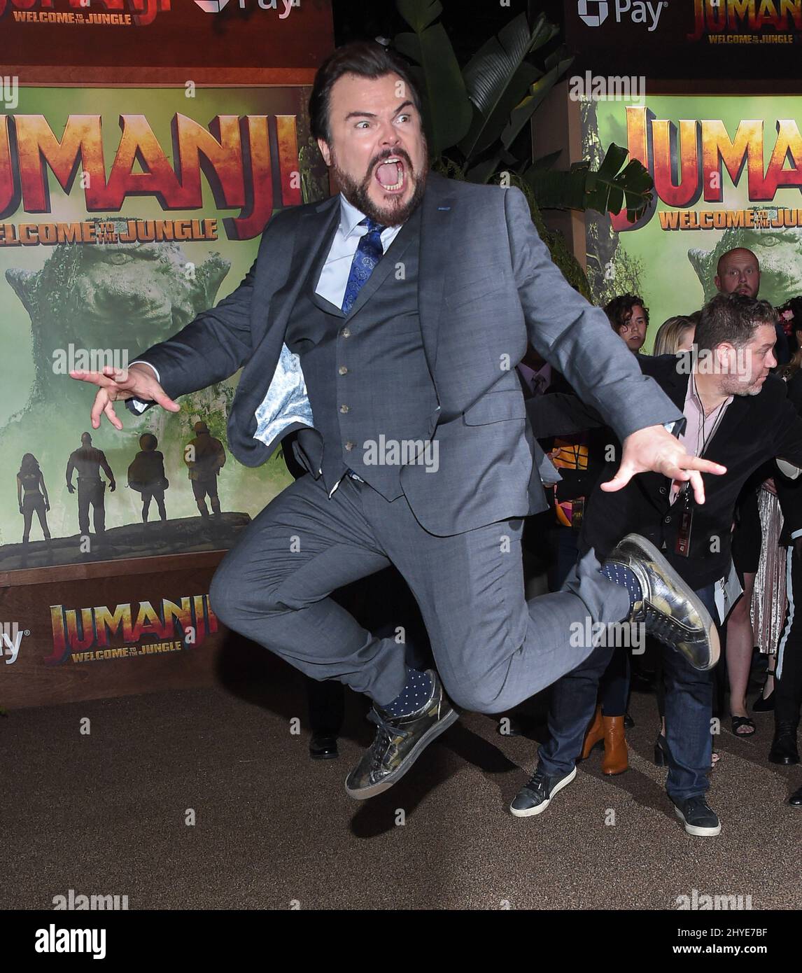 Jack Black attending the Jumanji: Welcome to the Jungle Premiere