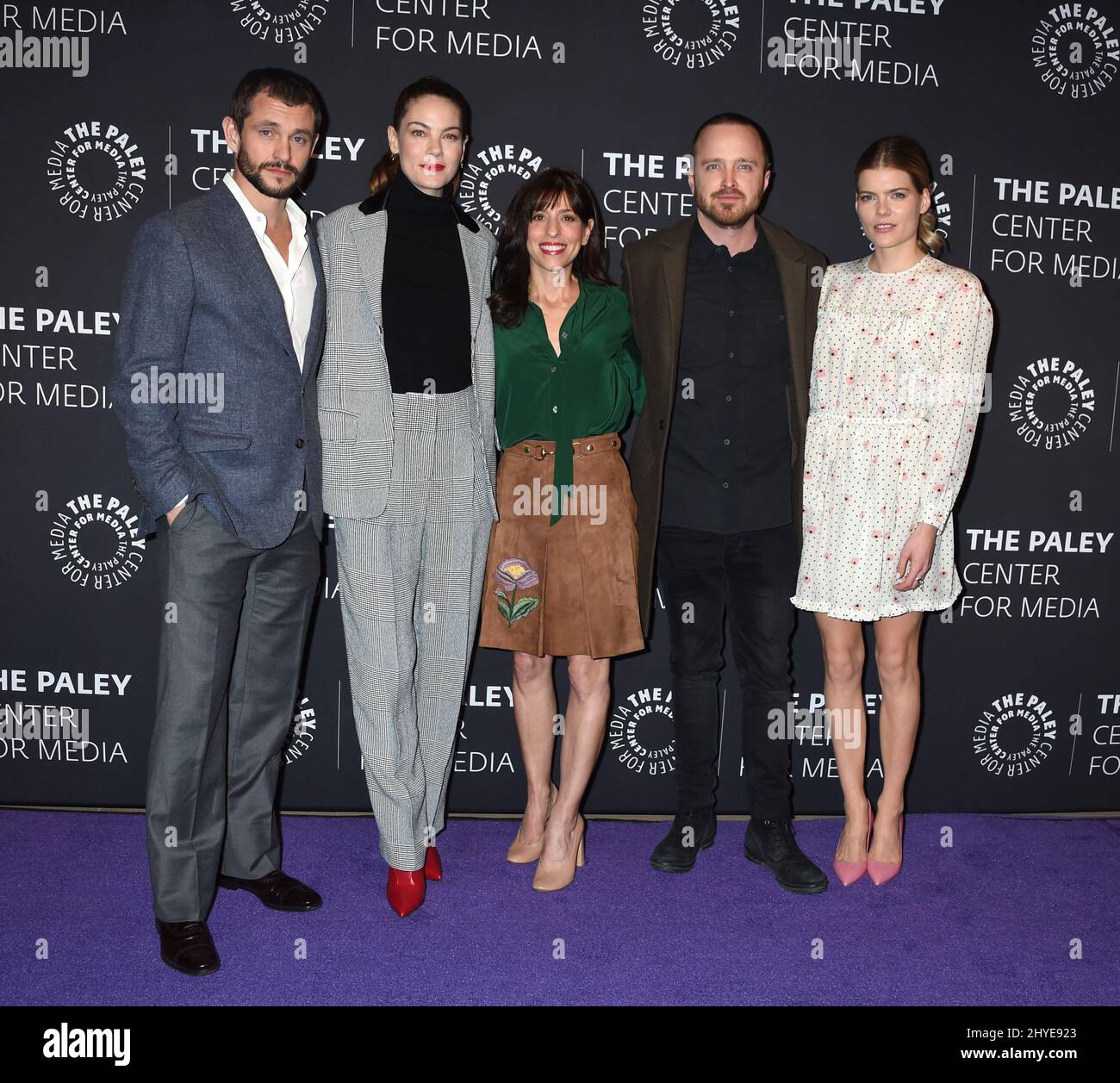 Hugh Dancy, Michelle Monaghan, Jessica Goldberg, Aaron Paul and Emma