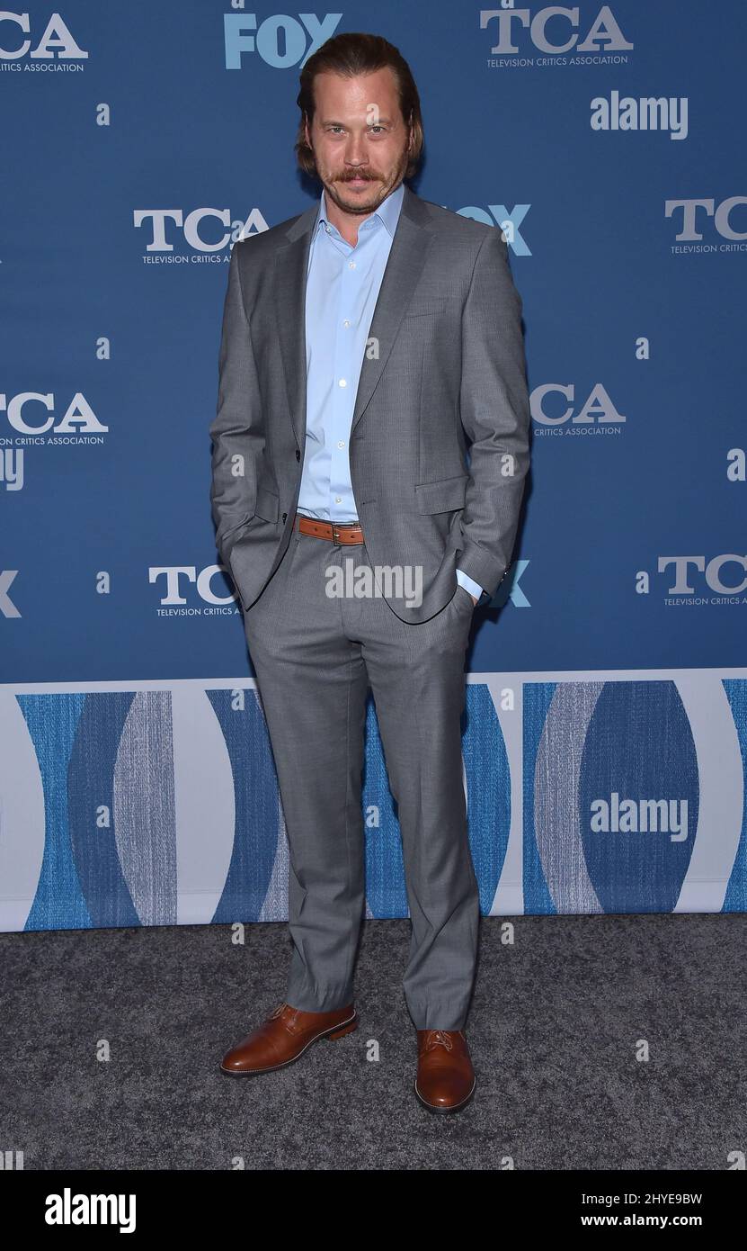 Scott MacArthur attending the FOX Winter TCA 2018 in Pasadena, Los