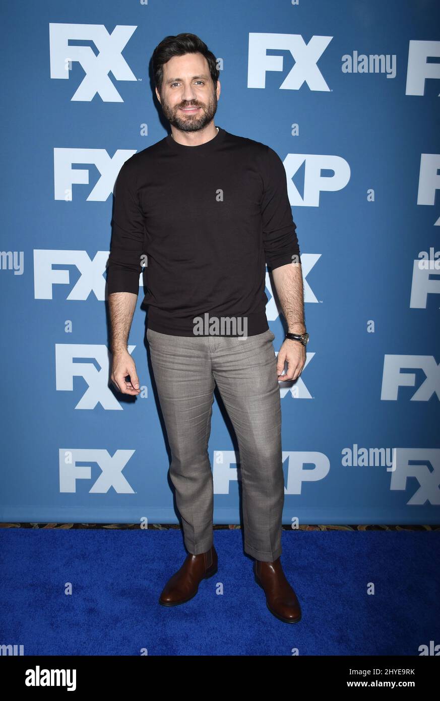 Edgar Ramirez attending the FX Starwalk during the 2018 Winter TCA Tour ...