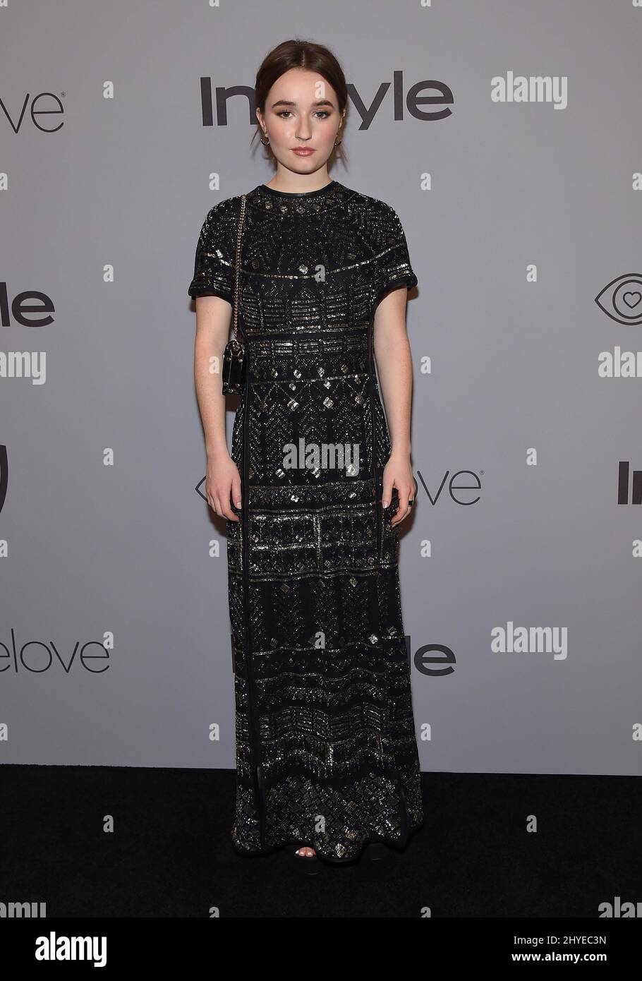 Kaitlyn Dever at the InStyle and Warner Bros. Pictures Golden Globes