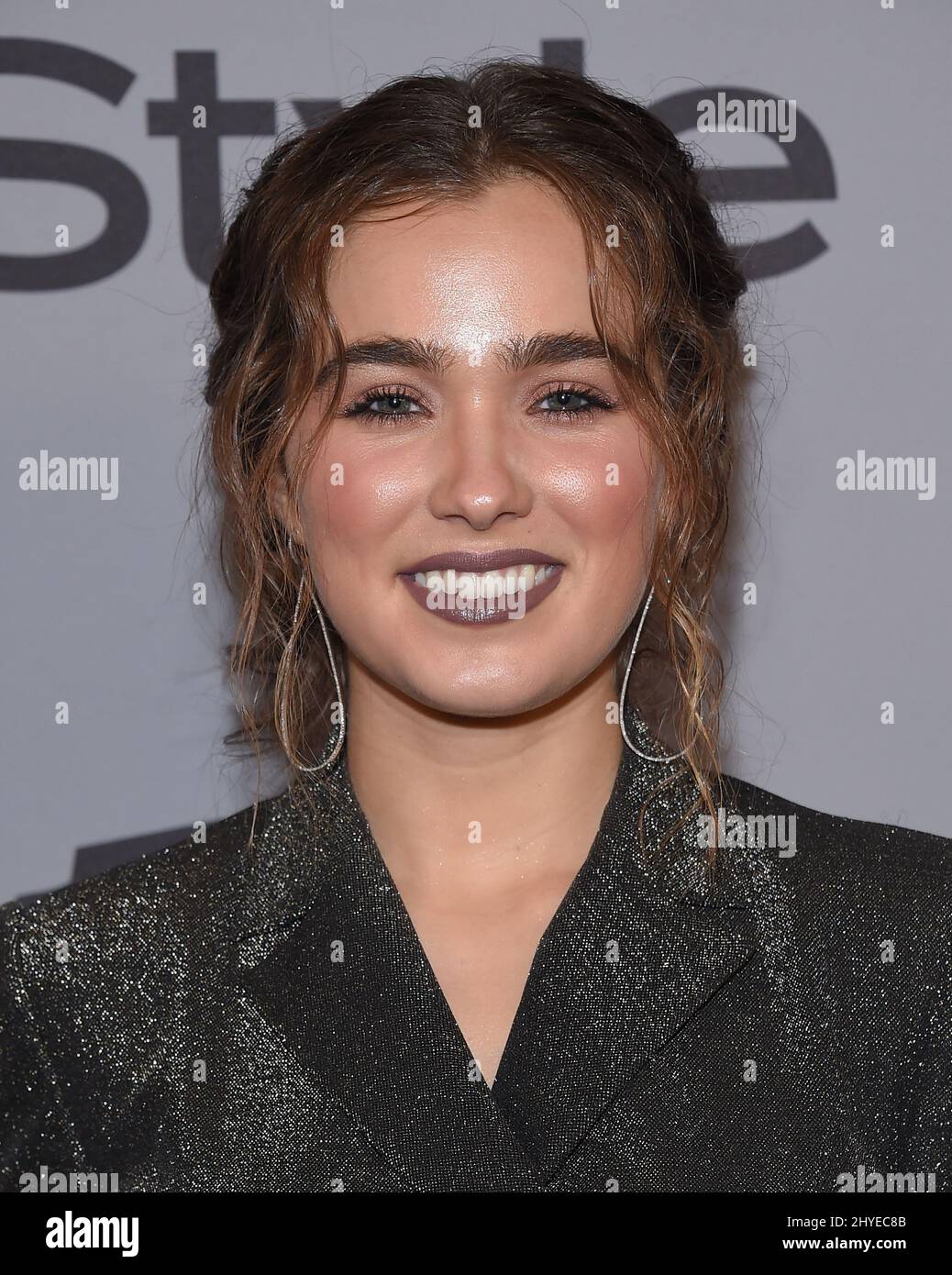 Haley Lu Richardson at the InStyle and Warner Bros. Pictures Golden