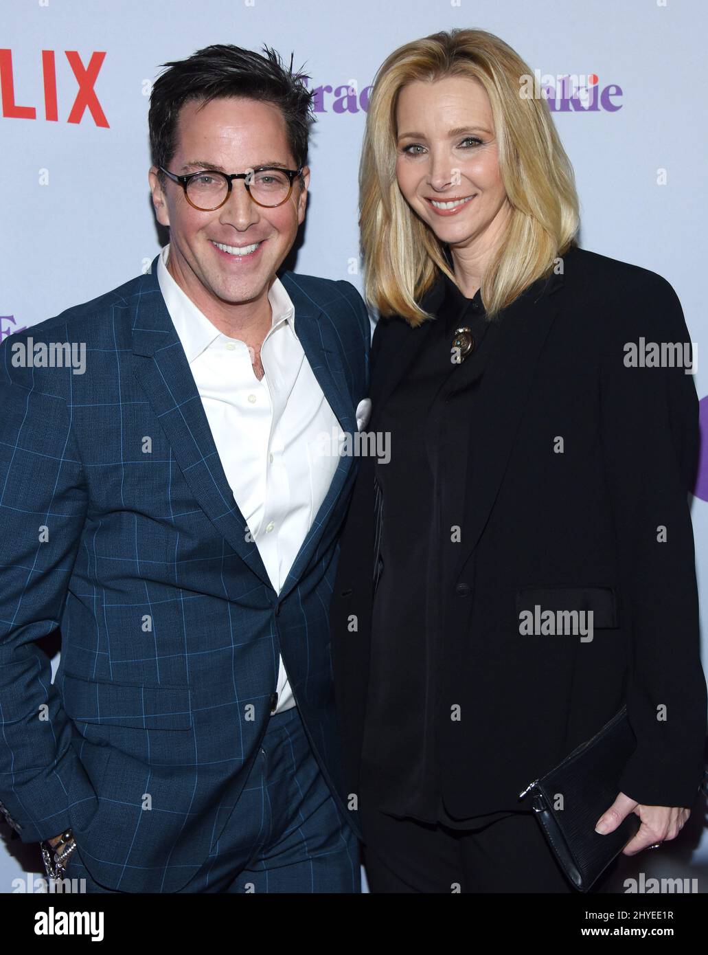 Dan Bucatinsky and Lisa Kudrow at the Netflix's 'Grace and Frankie