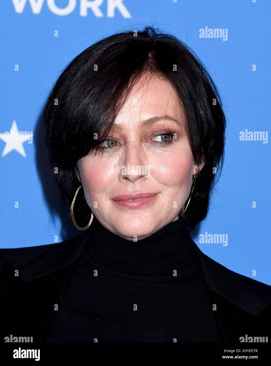 Shannen Doherty arrives at the Paramount Network Launch Party held at
