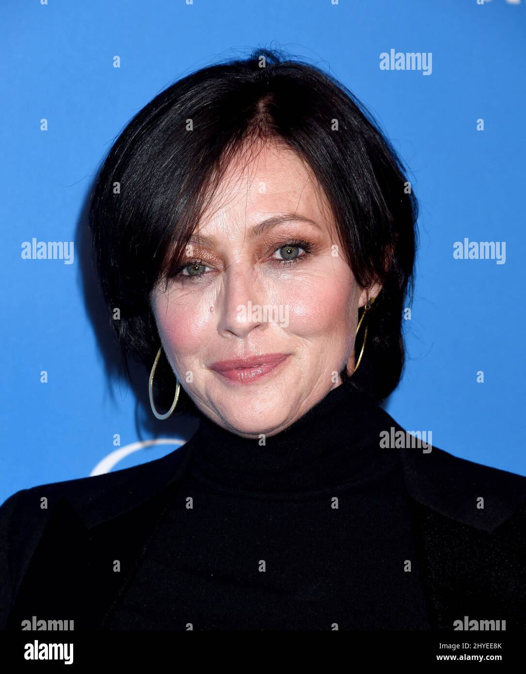 Shannen Doherty arrives at the Paramount Network Launch Party held at