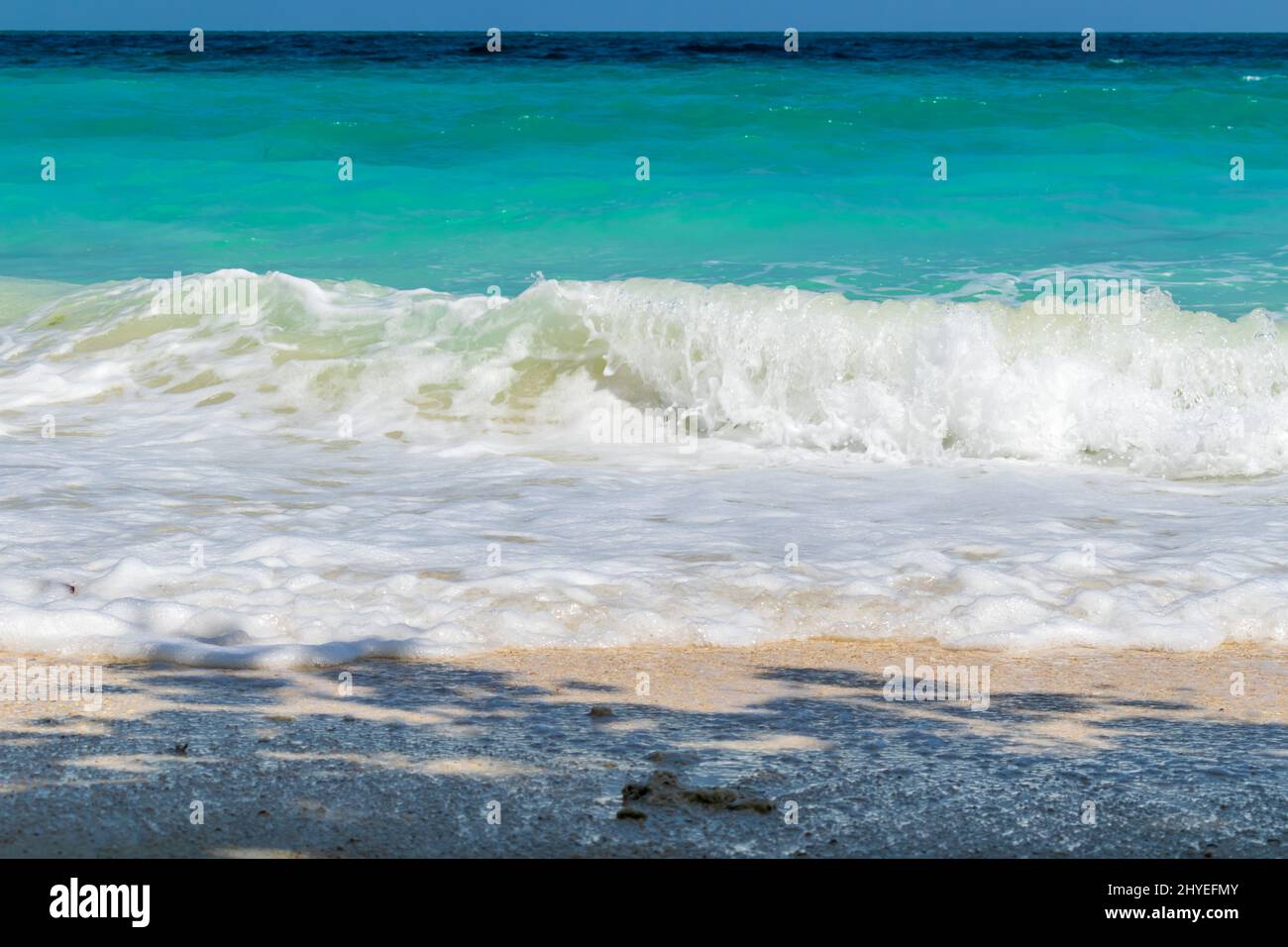 Waves at Kalapathar Beach, Havelock Island, Andaman, India Stock Photo