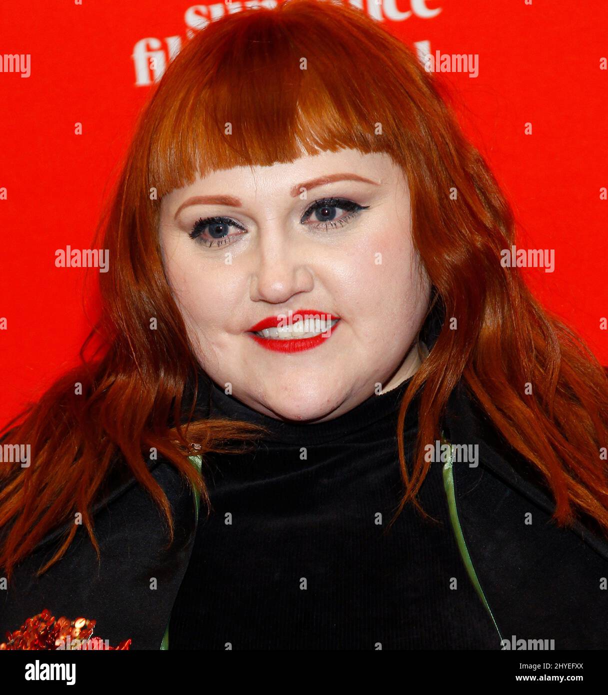 Beth Ditto at the premiere of 'Don't Worry, He Won't Get Far On Foot' during the 2018 Sundance Film Festival held at the Eccles Center Theatre on January 19, 2018 in Park City, UT Stock Photo