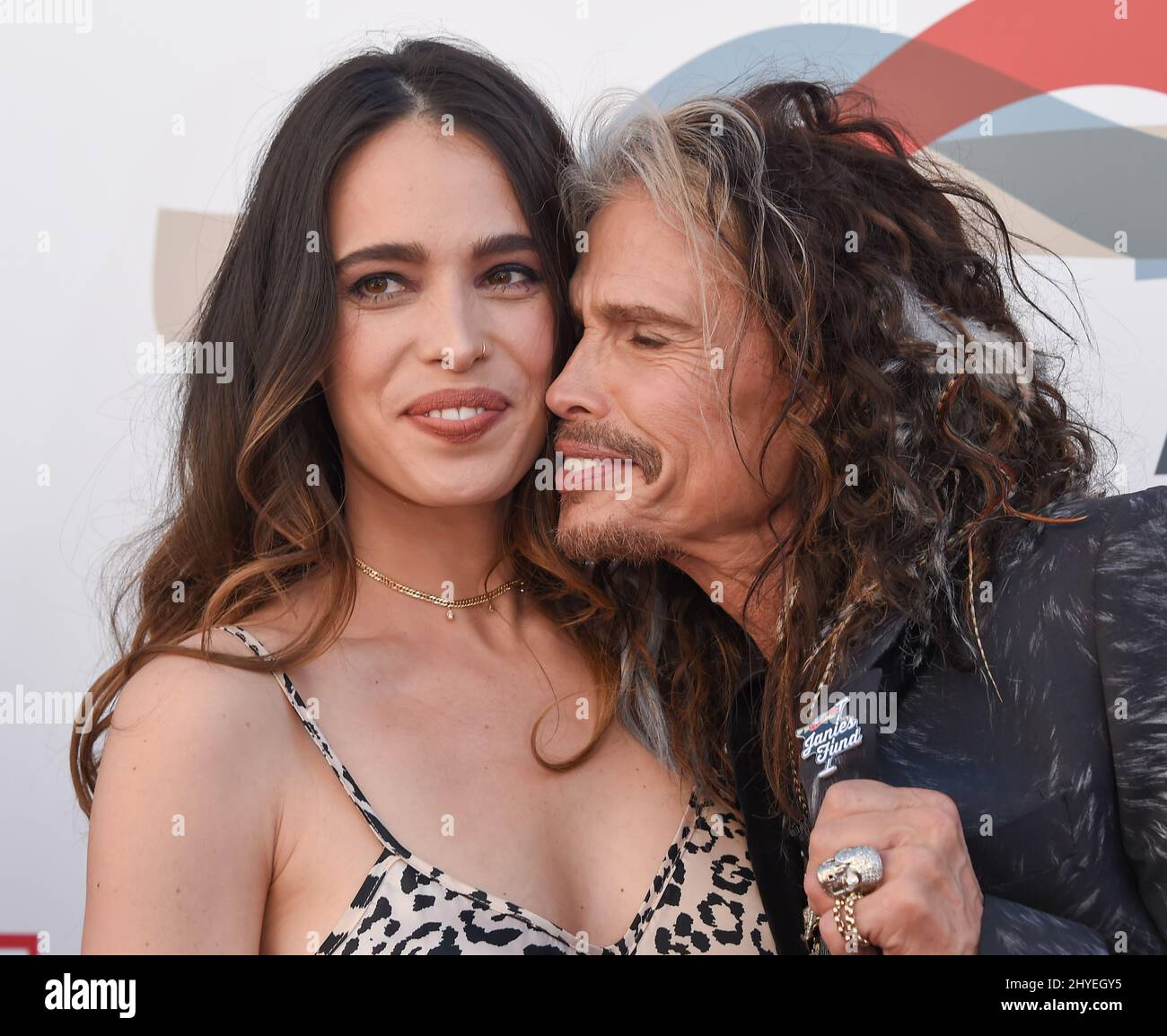 Chelsea Tyler and Steven Tyler arriving to Steven Tyler and Live Nation ...