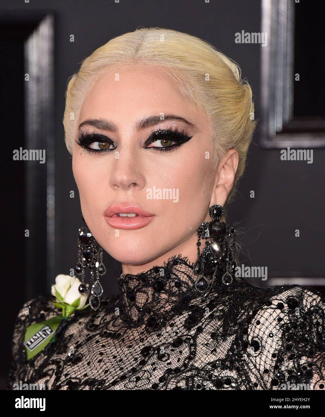Lady gaga grammy 60th hires stock photography and images Alamy