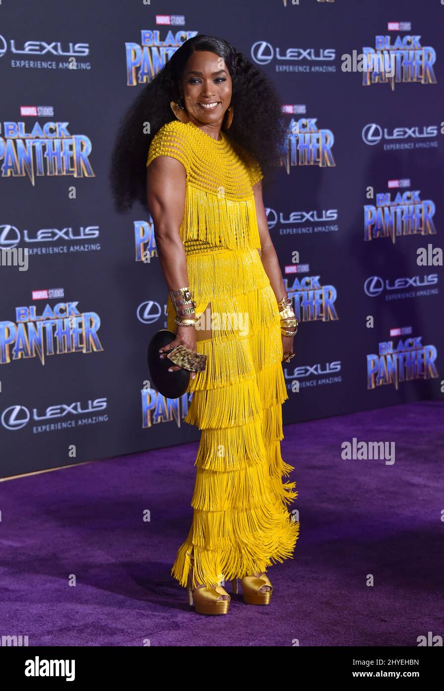 Angela Bassett at the 'Black Panther' premiere held at the Dolby Theatre on  January 29, 2018 in Hollywood, USA Stock Photo - Alamy