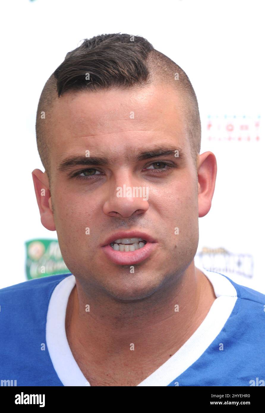 Mark Salling at the ConAgra Foods 'Child Hunger Ends Here' campaign launch at Hollywood & Highland Center Stock Photo