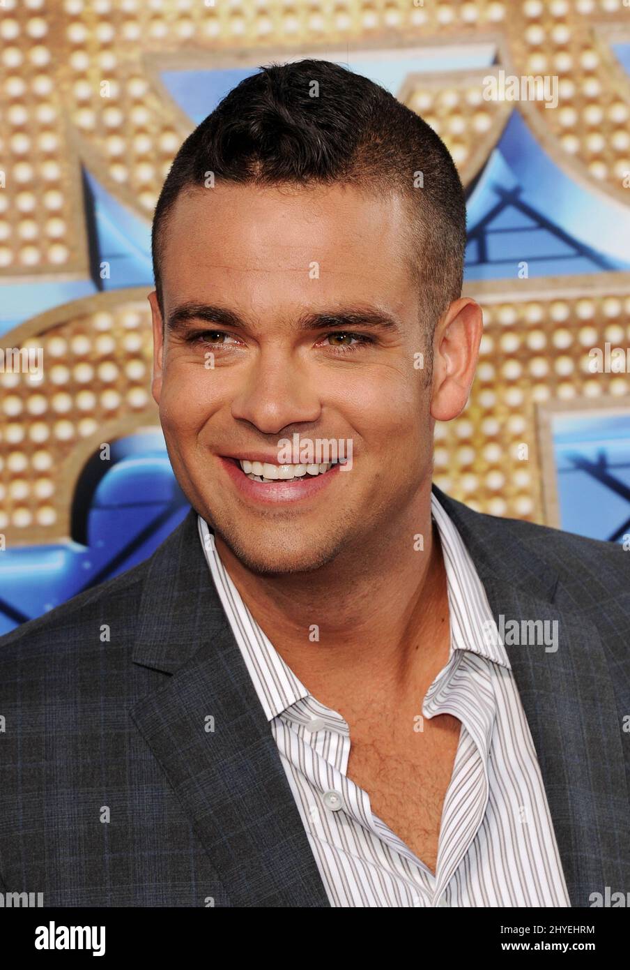 Mark Salling at 'Glee The 3D Concert Movie' Los Angeles Premiere Stock Photo