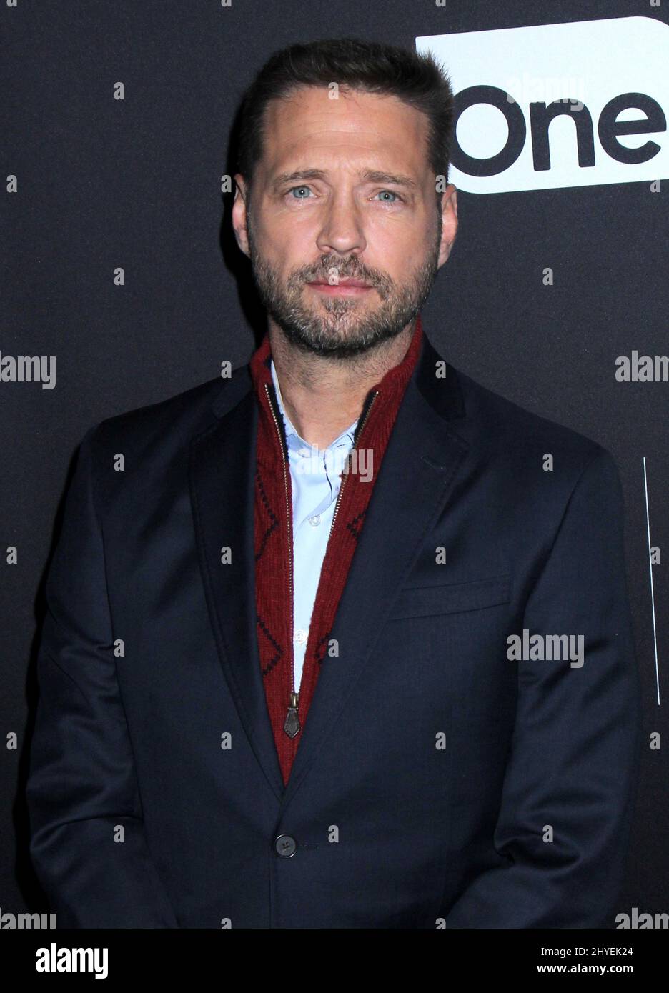 Jason Priestley attending PaleyLive NY 'Private Eyes' Preview Screening held at The Paley Center for Media on February 7, 2018. Stock Photo