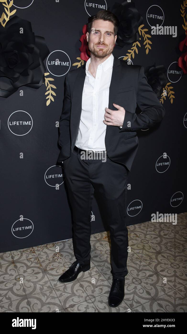 Marcus Rosner arriving for Lifetime's Anti-Valentine's Bash for the