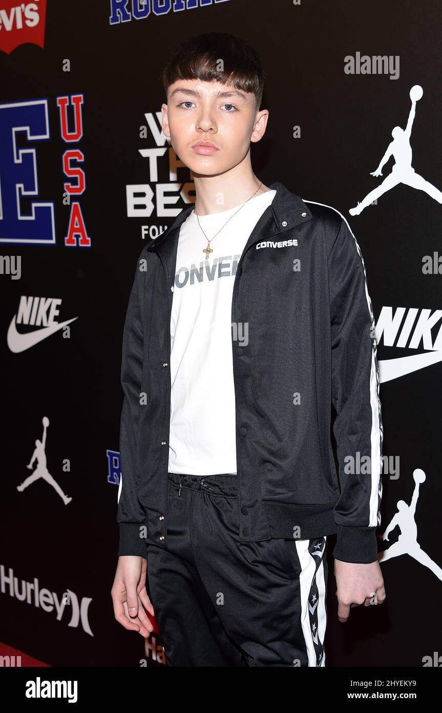 Marteen at the 2018 Rookie USA Fashion Show held at Milk Studios on February 15, 2018 in Hollywood, CA. Stock Photo