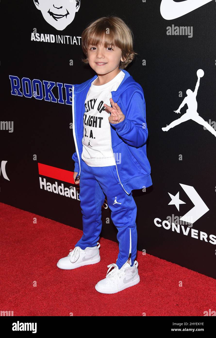 Jeremy Maguire at the 2018 Rookie USA Fashion Show held at Milk Studios on February 15, 2018 in Hollywood, CA. Stock Photo