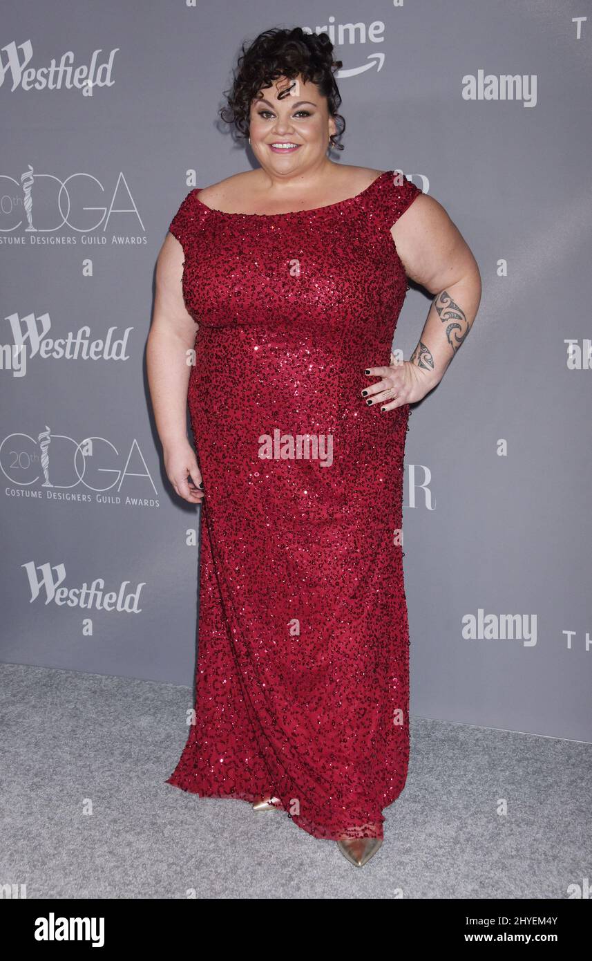 Keala Settle attending the 2018 Costume Designers Guild Awards in Los Angeles Stock Photo