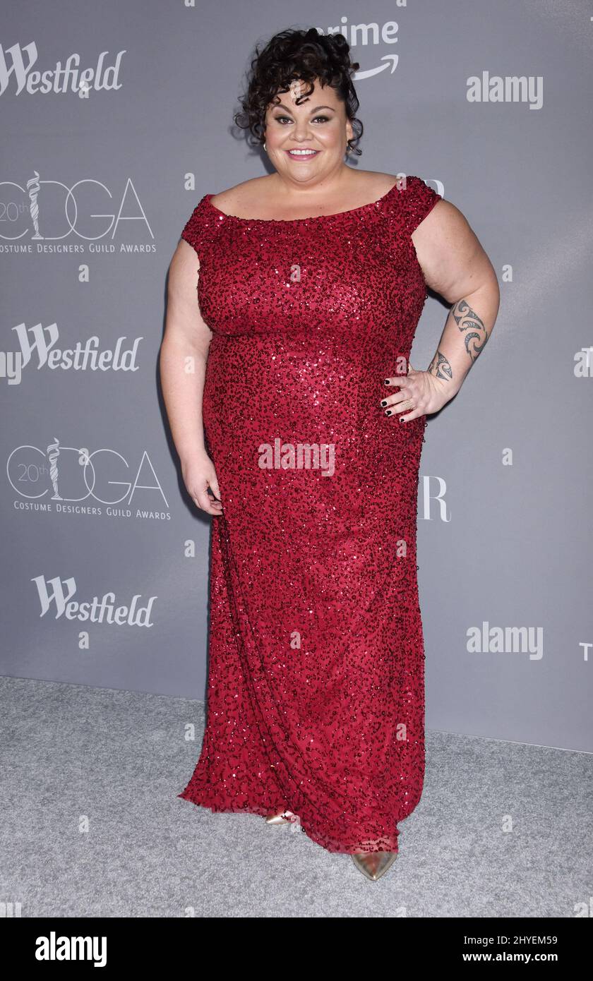 Keala Settle attending the 2018 Costume Designers Guild Awards in Los Angeles Stock Photo