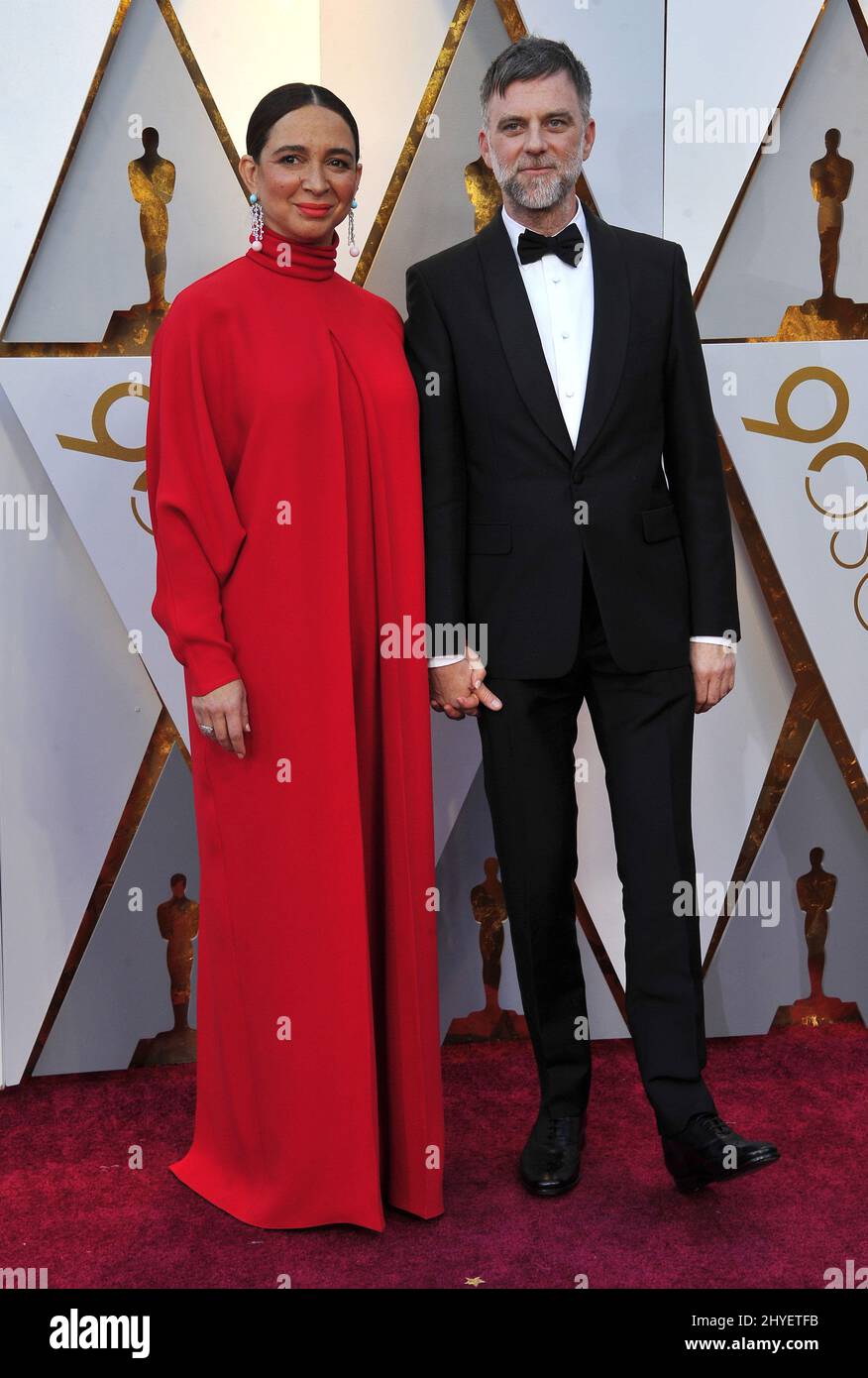 Maya Rudolph attending the 90th Academy Awards held at the Dolby Theatre Stock Photo