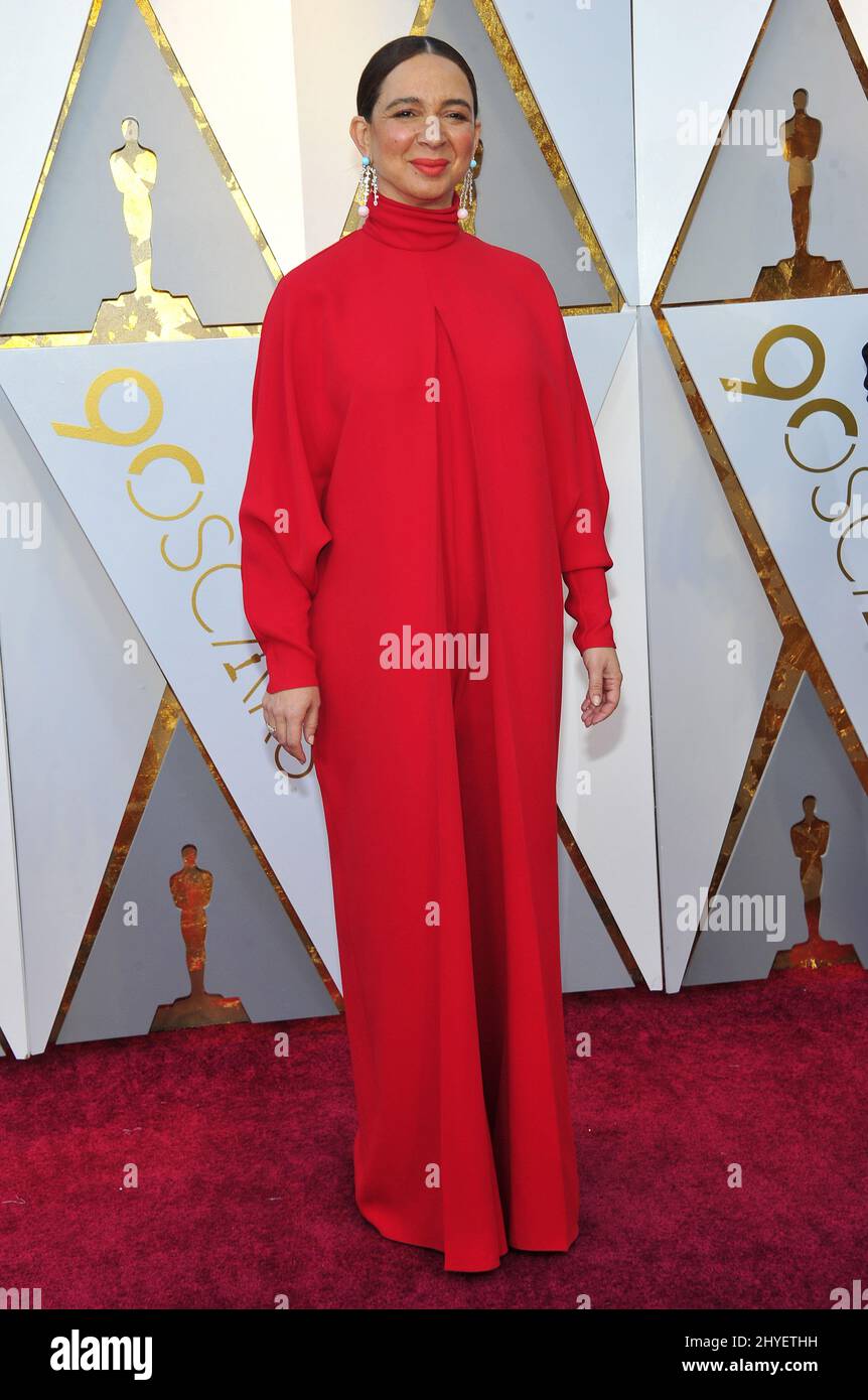 Maya Rudolph attending the 90th Academy Awards held at the Dolby Theatre Stock Photo