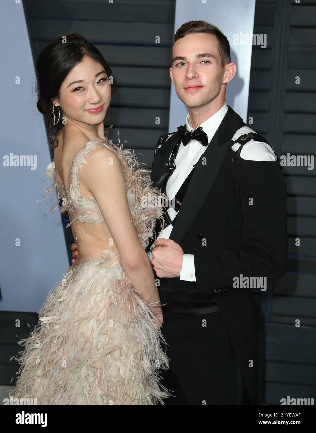 Ada Rippon Adam Rippon at the 2018 Vanity Fair Oscar Party hosted by Radhika Jones ...