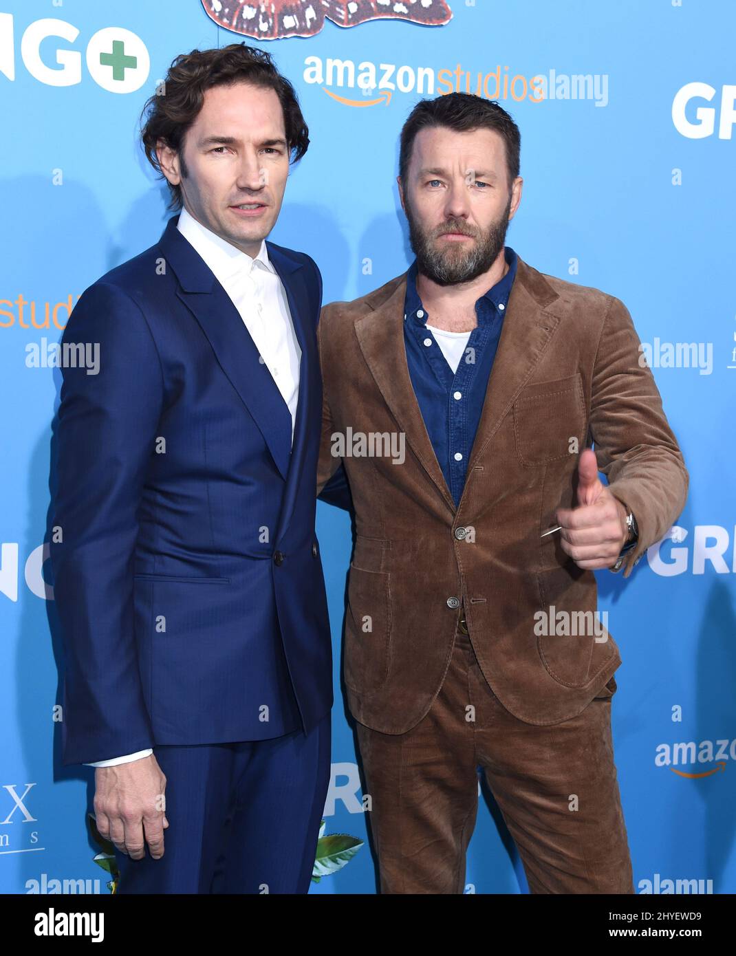 Nash Edgerton and Joel Edgerton attending the "Gringo" world premiere