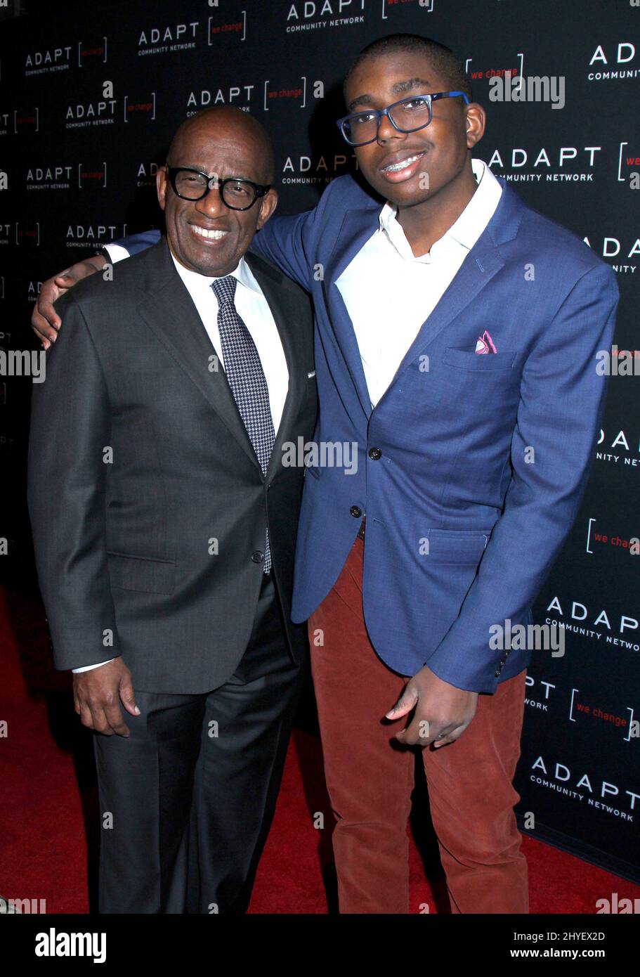Al Roker & son Nicholas Roker attending the 2018 Inaugural ADAPT ...